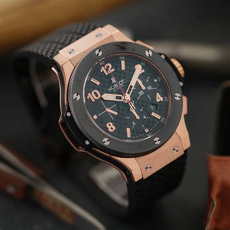 hublot big bang gold and black|hublot big bang unico gold.